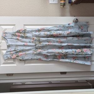 Modcloth Tea Length lightweight dress